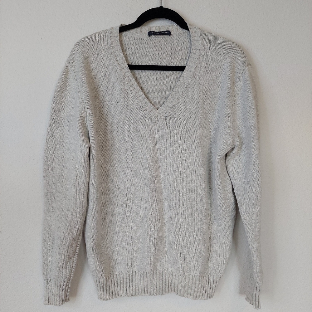 Brandy Melville Cotton V- Neck Sweater